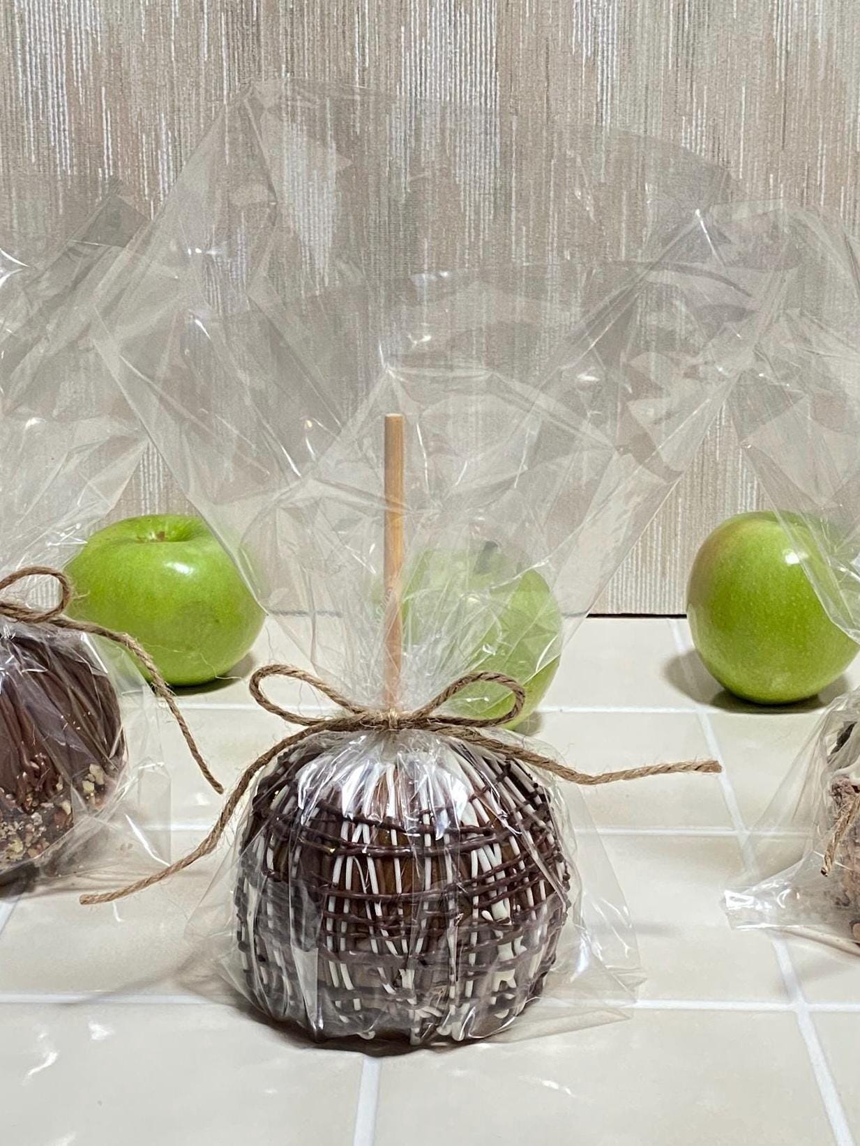 Gourmet Caramel Triple Chocolate Apple