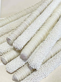 White Chocolate Covered Pretzel Rods: one dozen