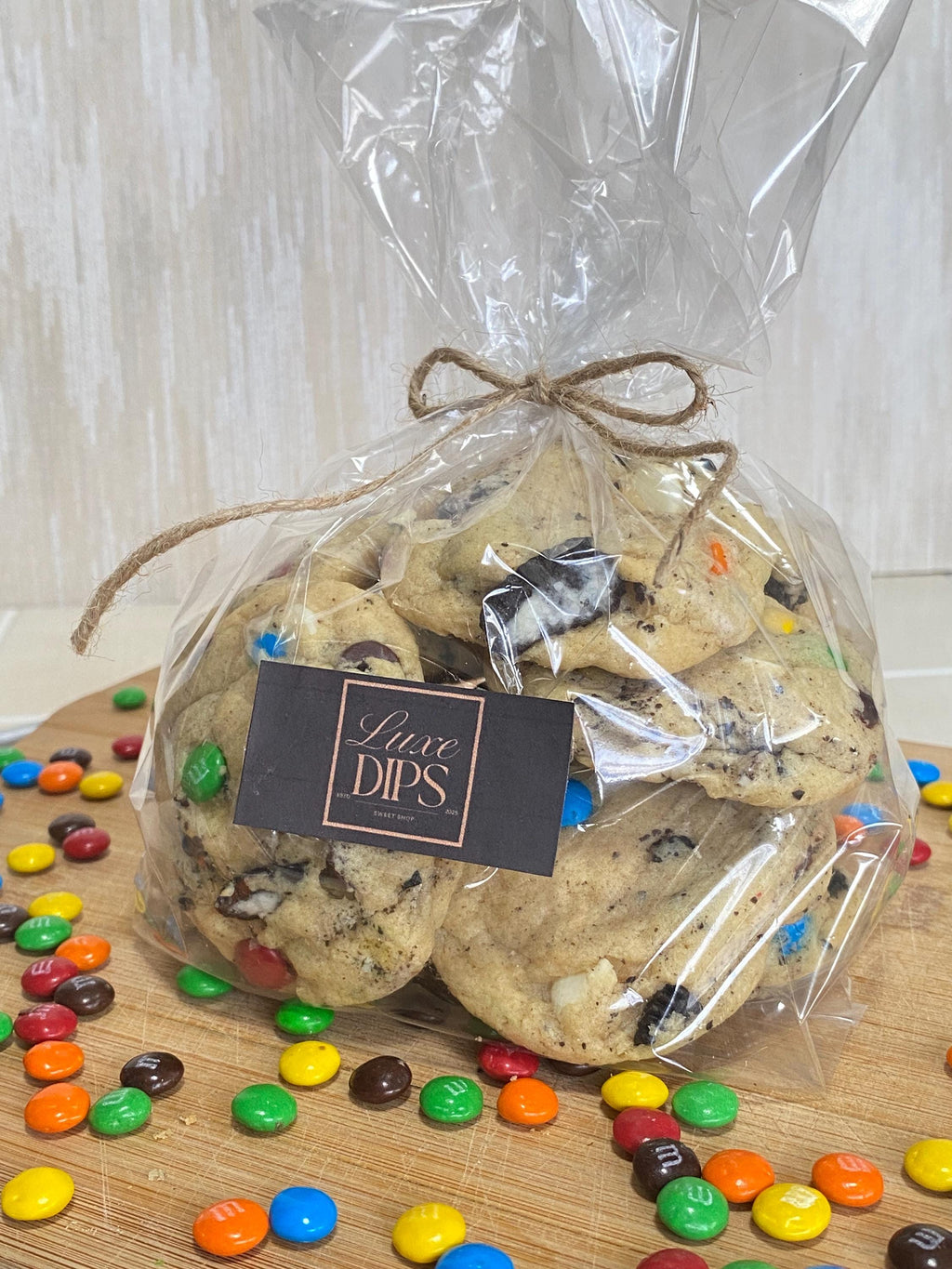 Loaded Gourmet Chocolate Chip NYC Style Cookies