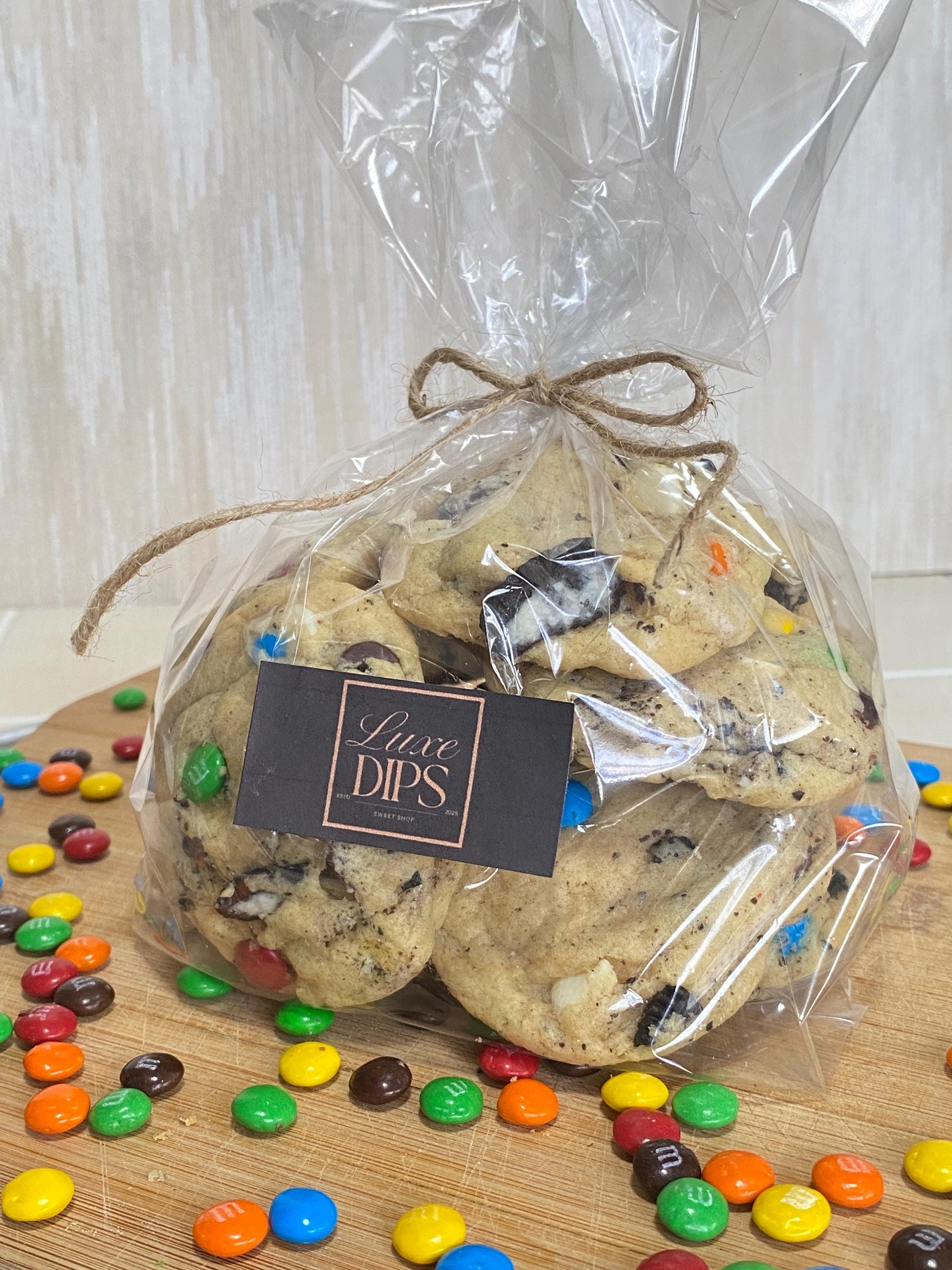 Loaded Gourmet Chocolate Chip NYC Style Cookies