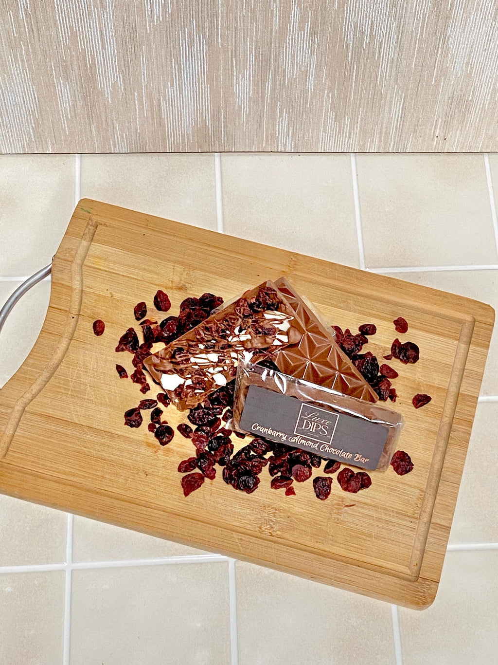 Artisan gourmet chocolate bar