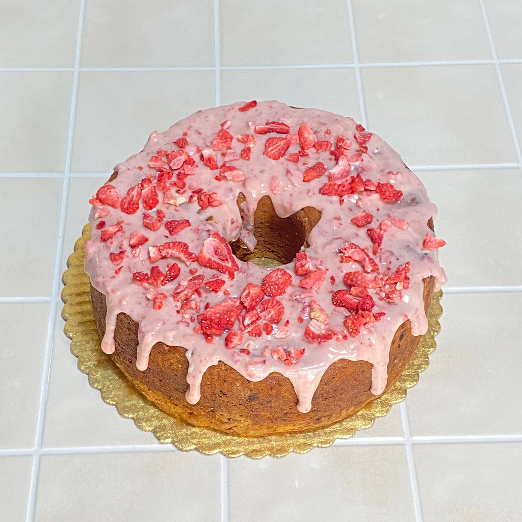 Strawberry Pound Cake