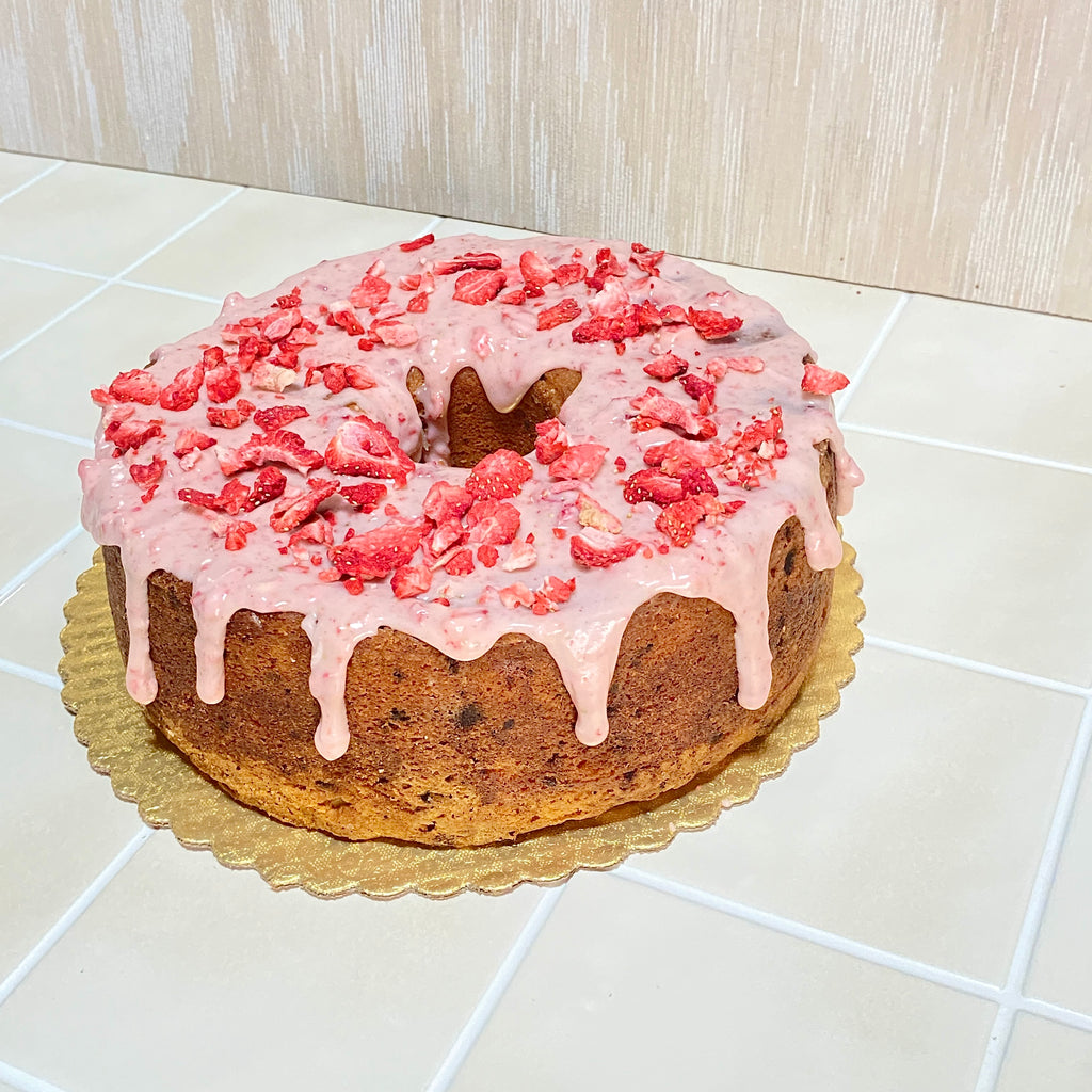 Strawberry Pound Cake