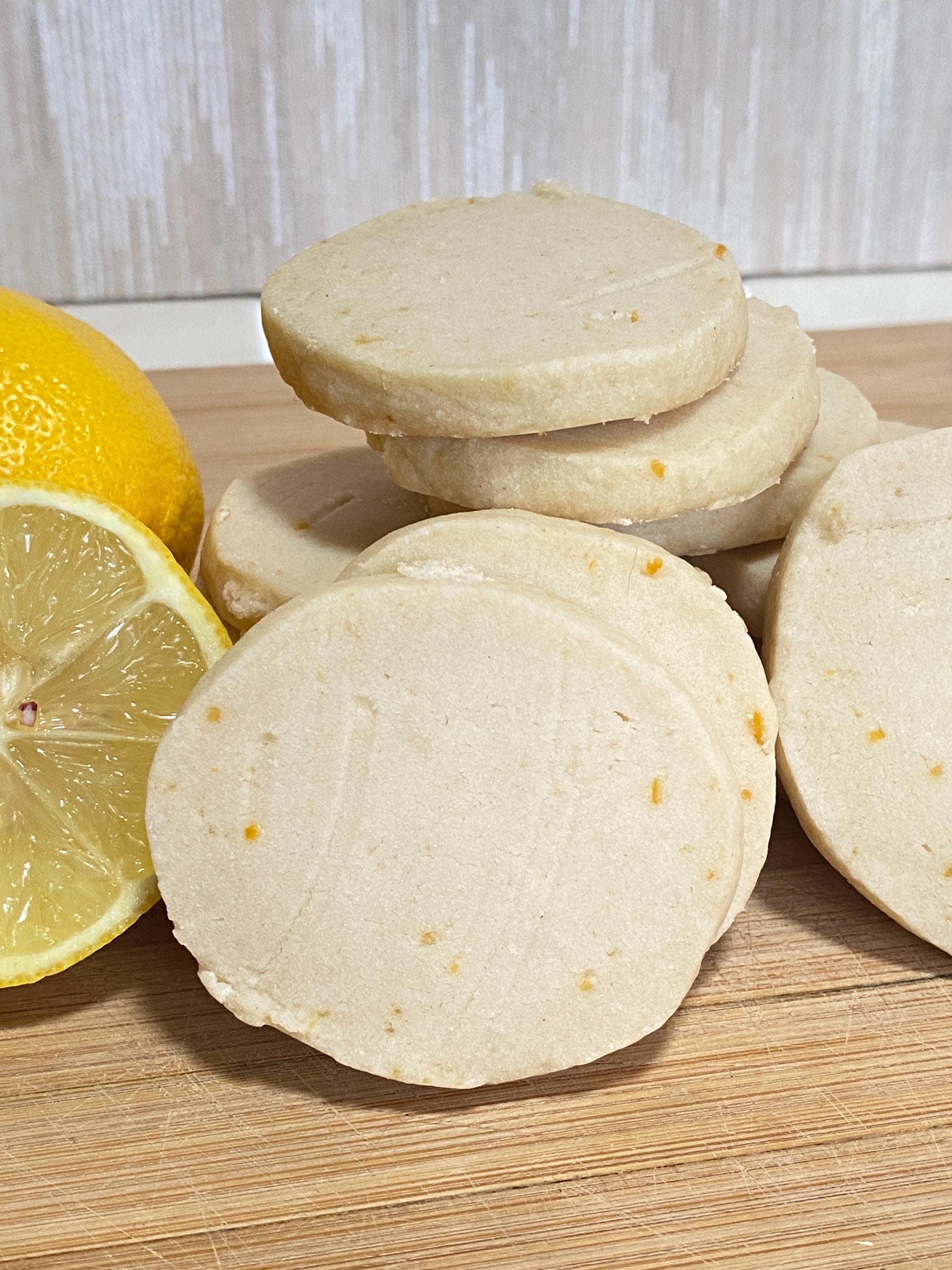 Handcrafted Zesty Lemon Shortbread Cookies – Gift-Ready Pack