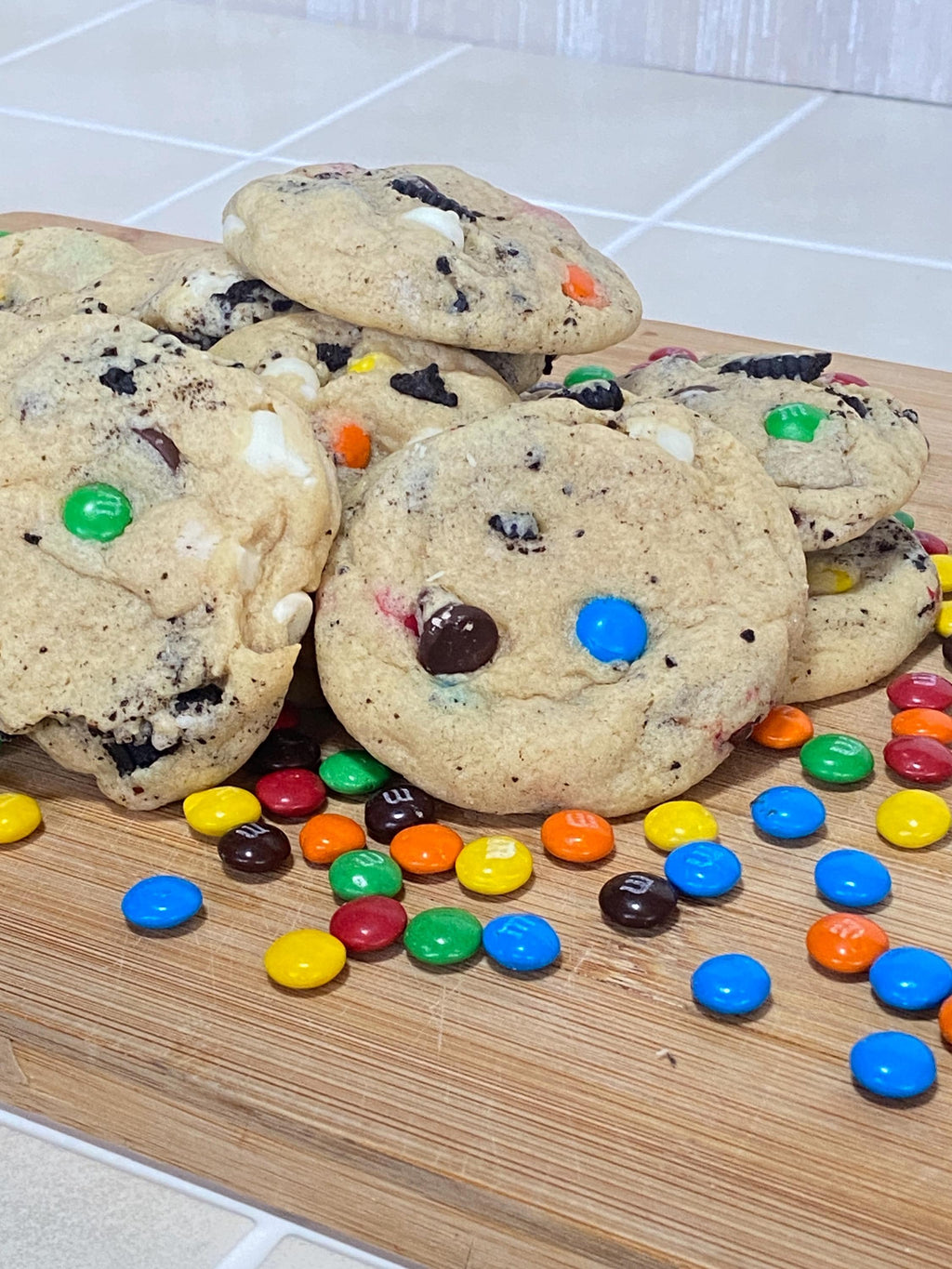Loaded Gourmet Chocolate Chip NYC Style Cookies