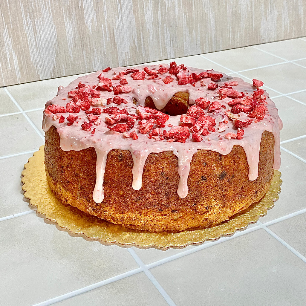 Strawberry Pound Cake