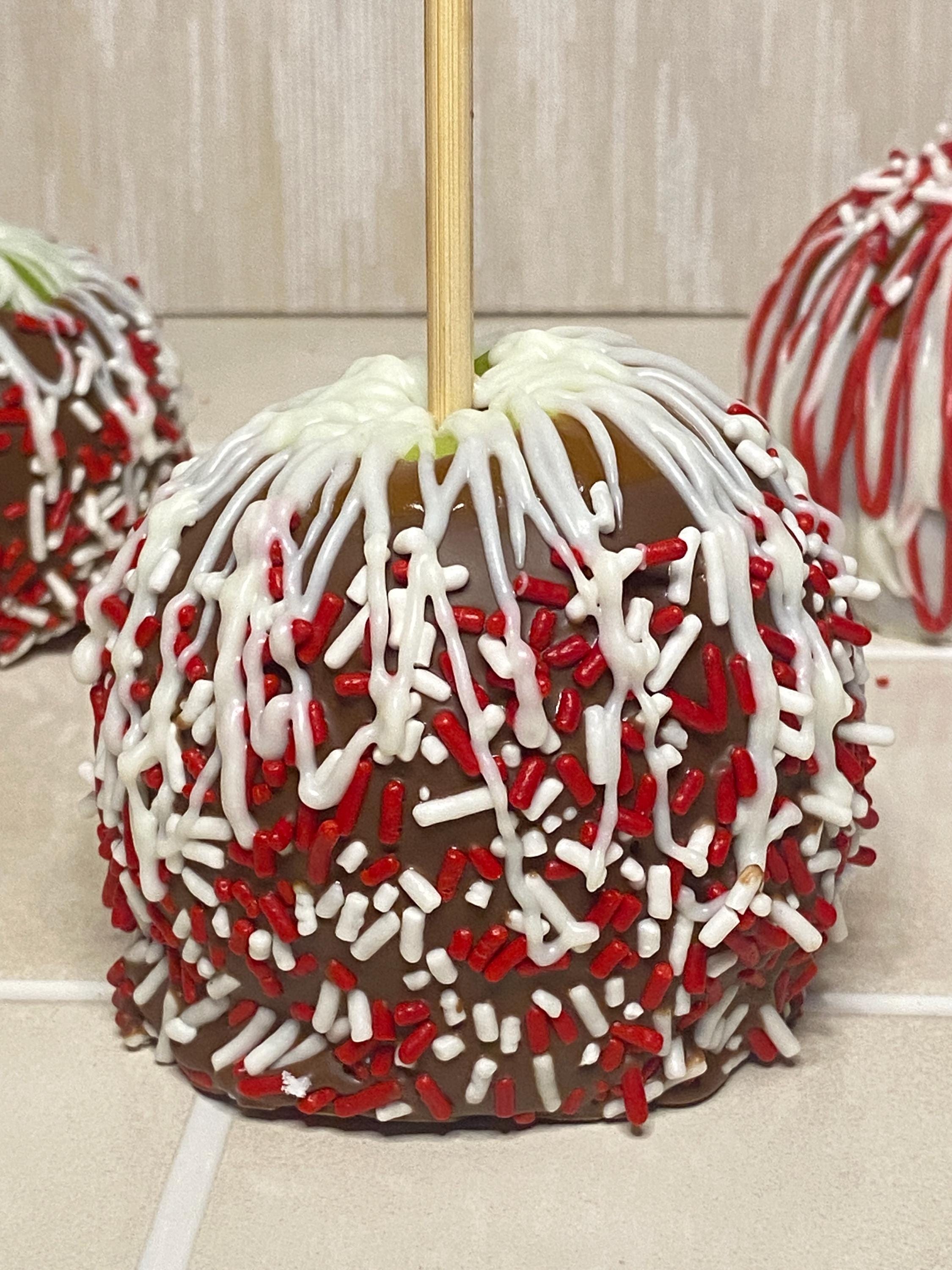 Gourmet Valentine’s Day Caramel Chocolate Apple