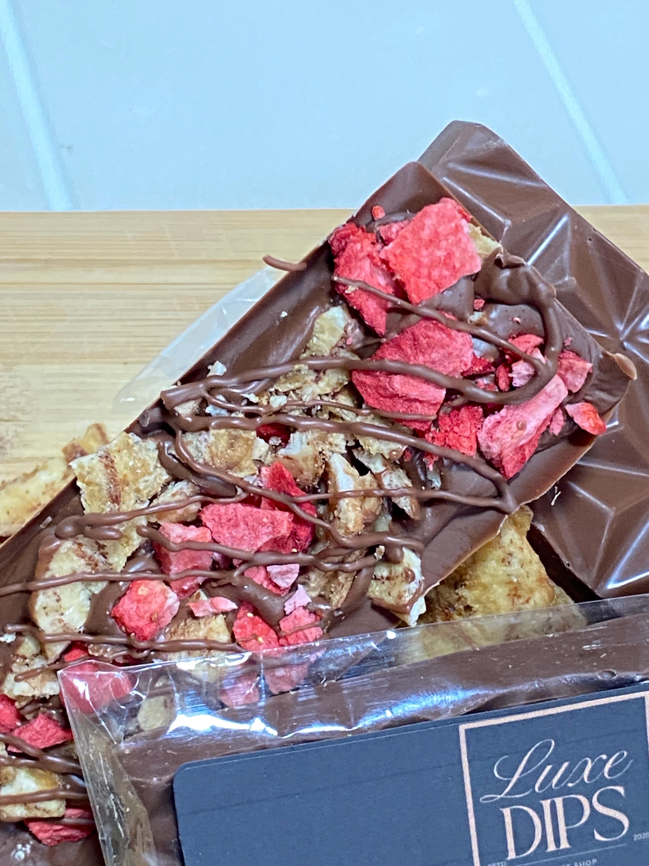 Artisan gourmet chocolate bar