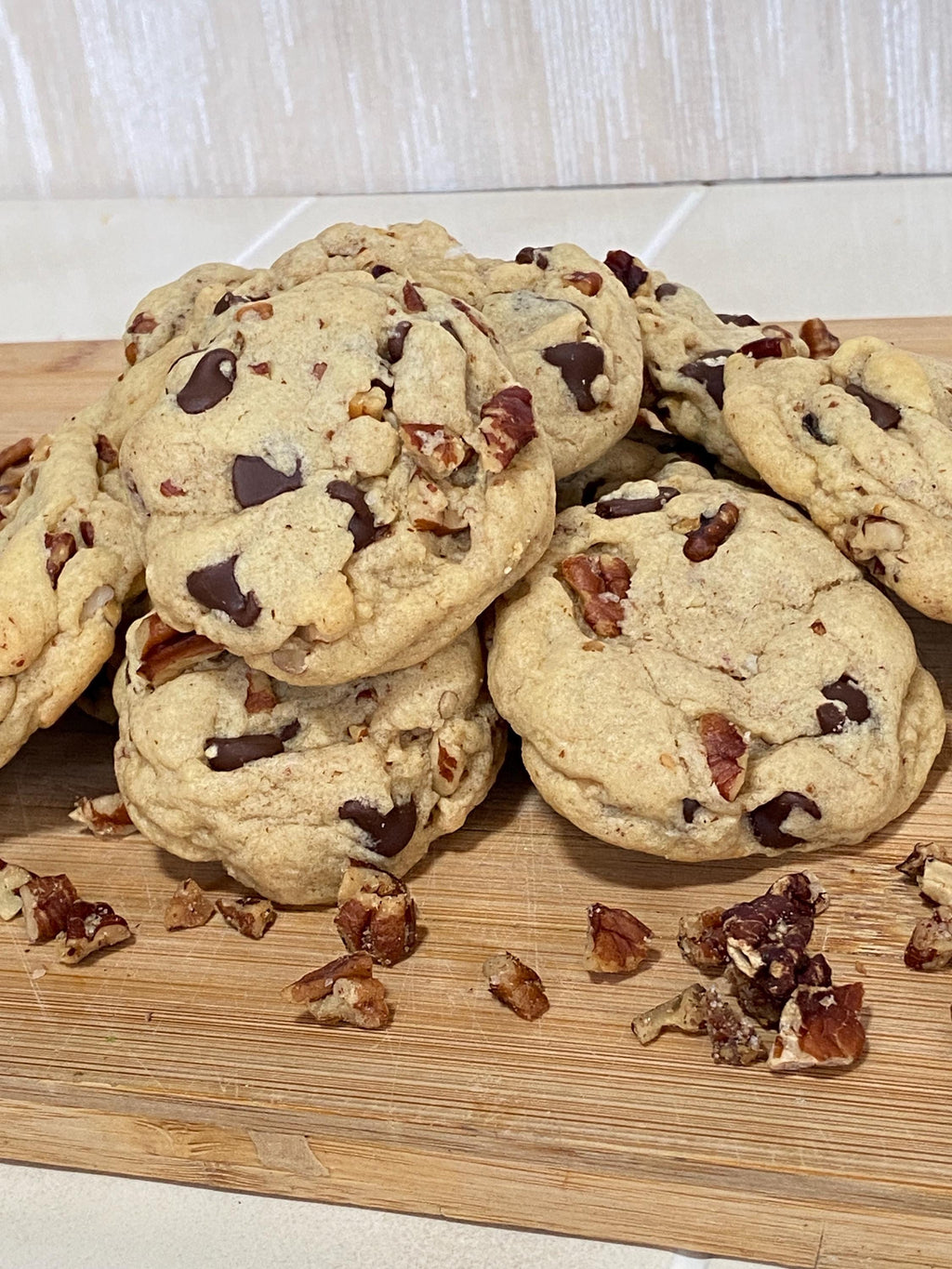 Loaded Gourmet Chocolate Chip NYC Style Cookies