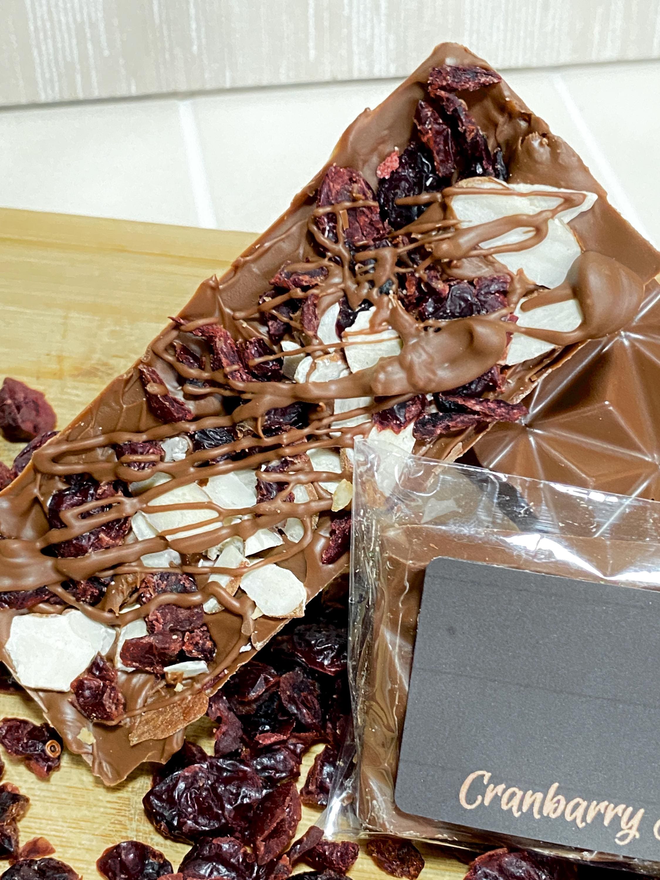 Artisan gourmet chocolate bar