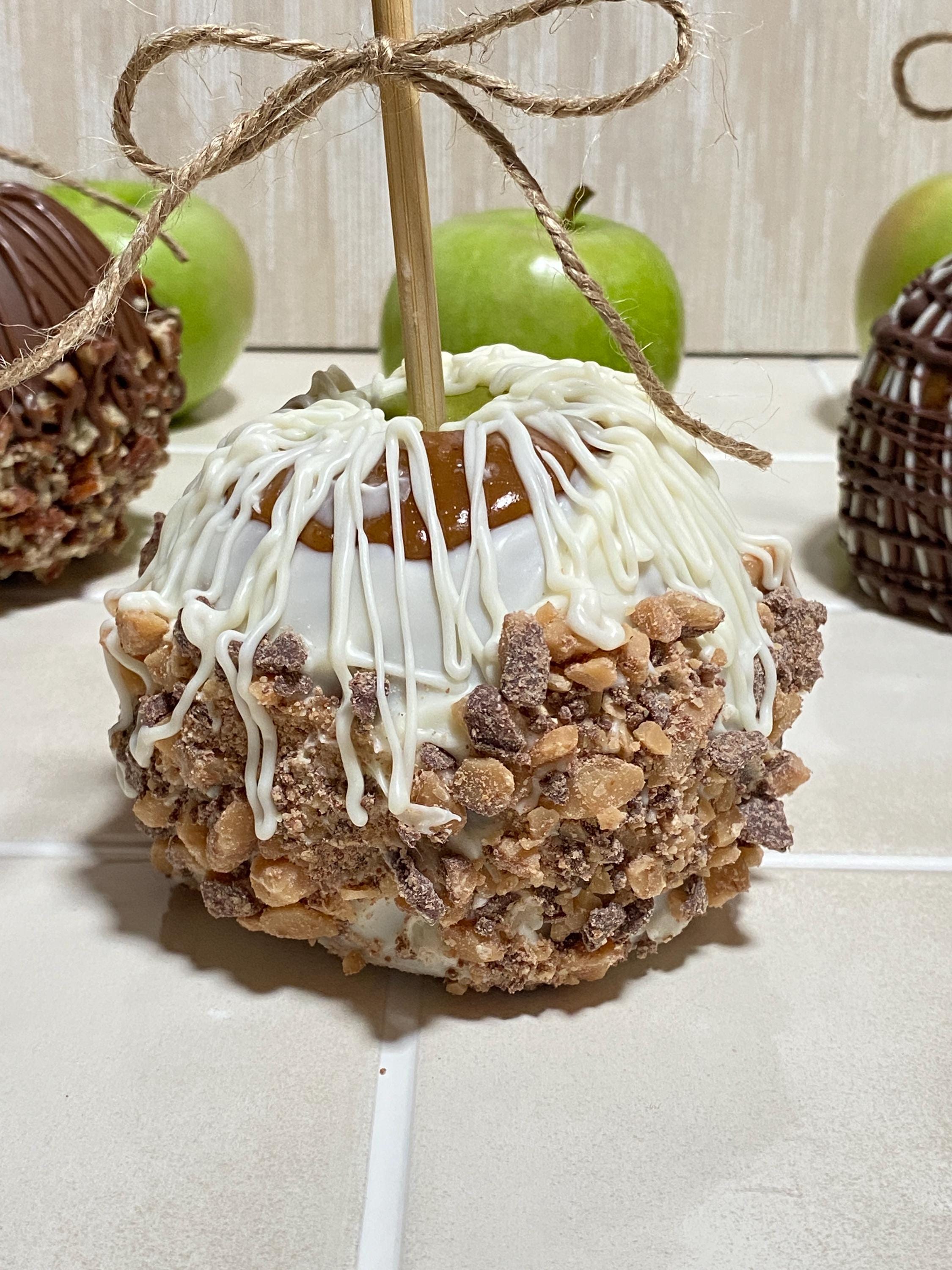 Gourmet English Toffee Caramel Chocolate Apples